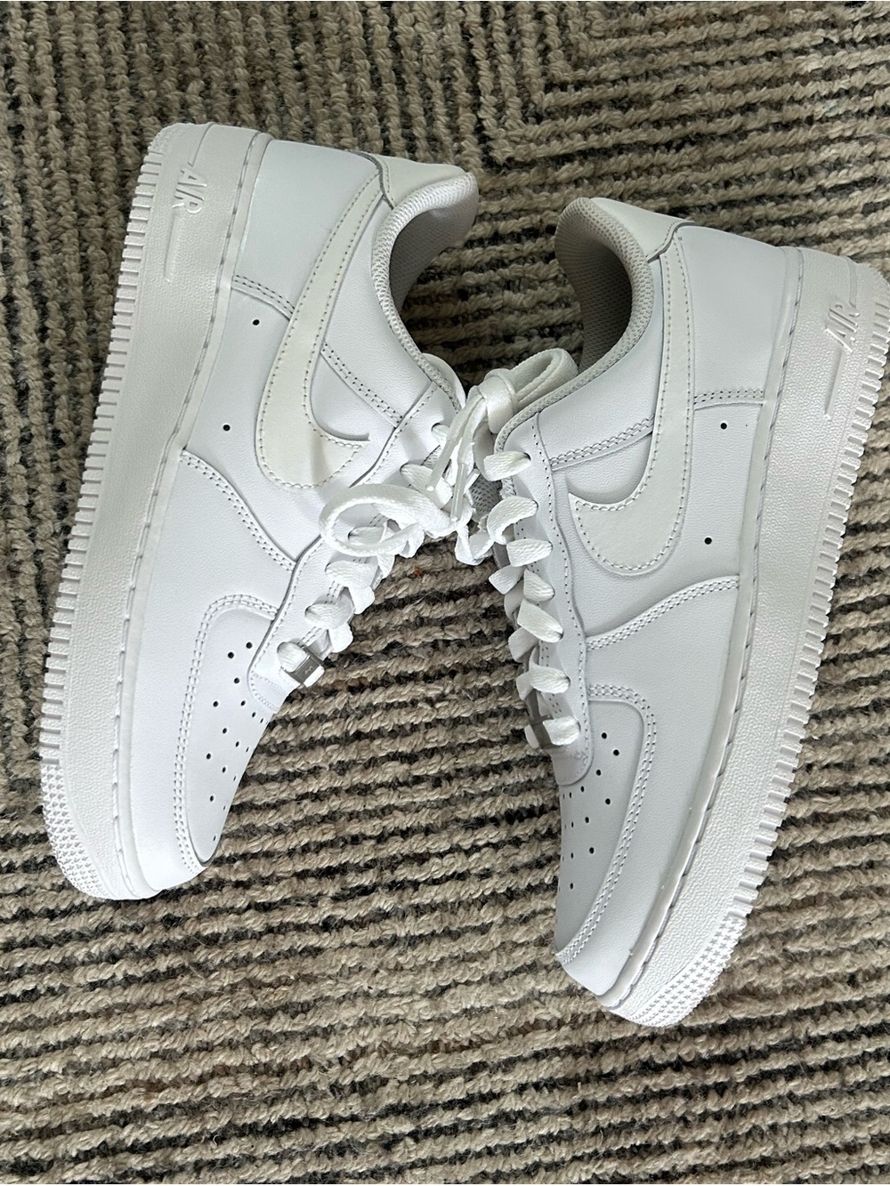 Nike Air Force 1 '07 White Sneakers Size 8 Women’s
